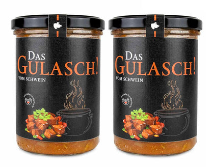 DAS GULASCH! - 2er Pack - Premium Schweinegulasch